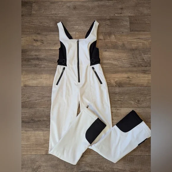 ZARA NEW WOMAN WINDPROOF AND WATERPROOF JUMPSUIT SKI COLLECTION NWT - Picture 8 of 9